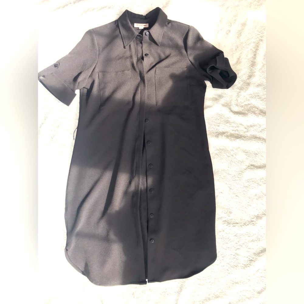 Women’s Shelby & Palmer Black Formal Button-down Dress Size 10